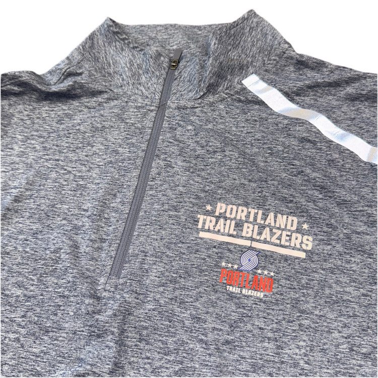 Fanatics NBA Veterans Day Portland Trail Blazers Zip-Up Sz L