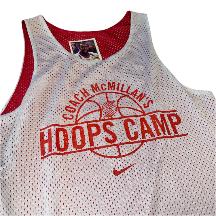 Coach Nate McMillian Trail Blazers Hoop Camp Sz S