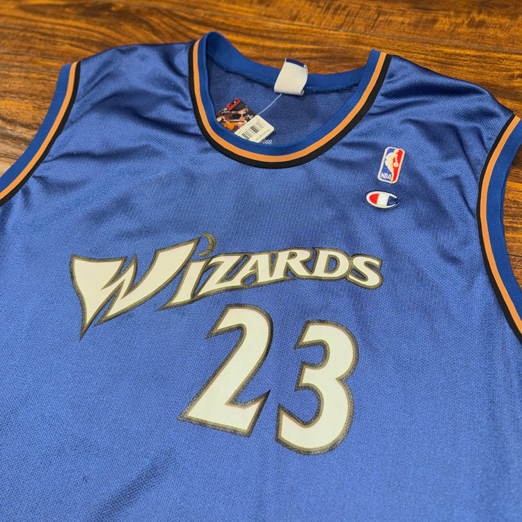 Champion Washington Wizards Michael Jordan Jersey Sz L