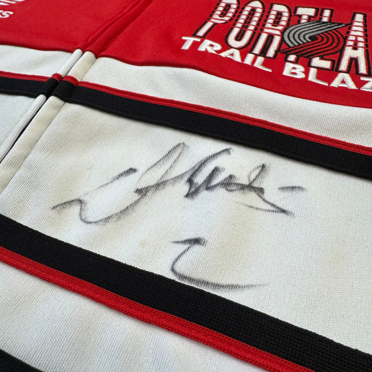 Adidas Blazers Full-Zip Autographed Jacket Sz M