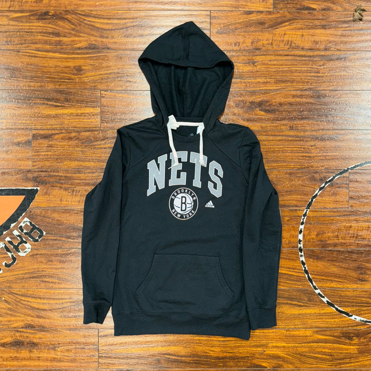 W Adidas Brooklyn Nets Hoodie Women’s M