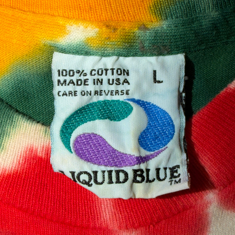 Liquid Blue 1996 Olympics Lithuania Dead Head Tee Sz L