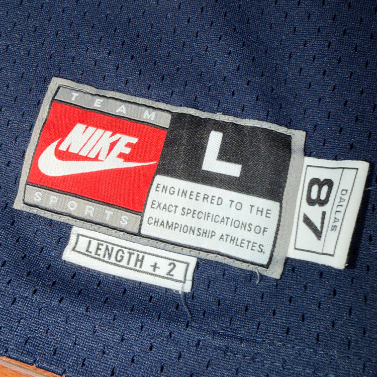 Nike 00's Dallas Mavericks Michael Finely Jersey Sz L