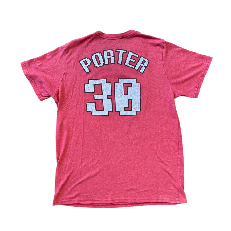 Blazers Terry Porter Pixelated Tee Sz L