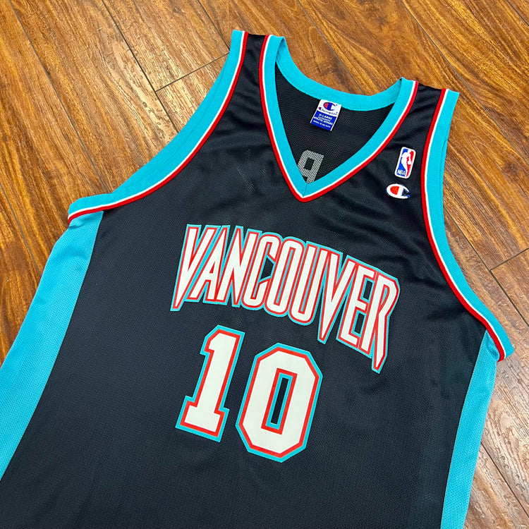 Champion Grizzlies Bibby Autographed Jersey