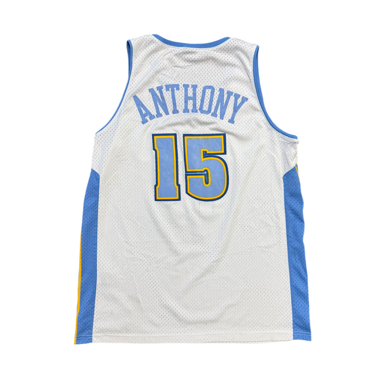 Nike 2000’s Nuggets Carmelo Anthony Jersey Sz L