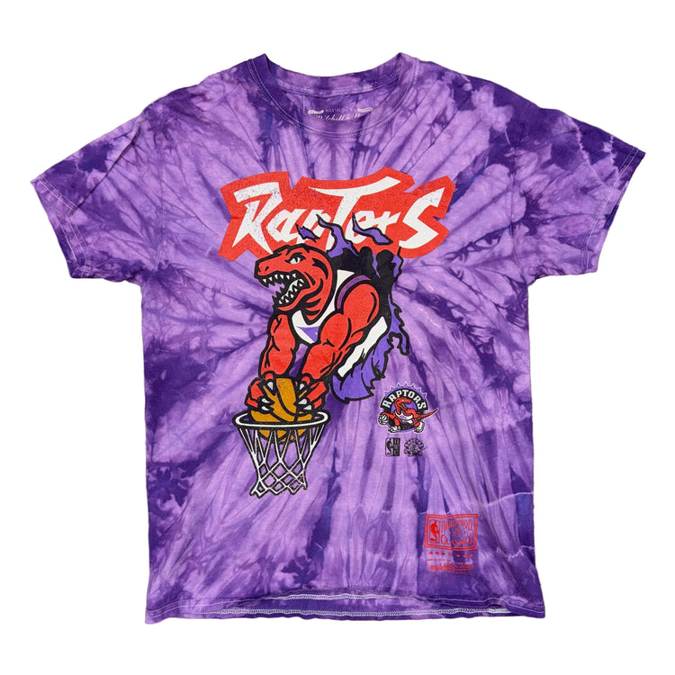 Mitchell & Ness Toronto Raptors Tye-Dye Tee Sz M