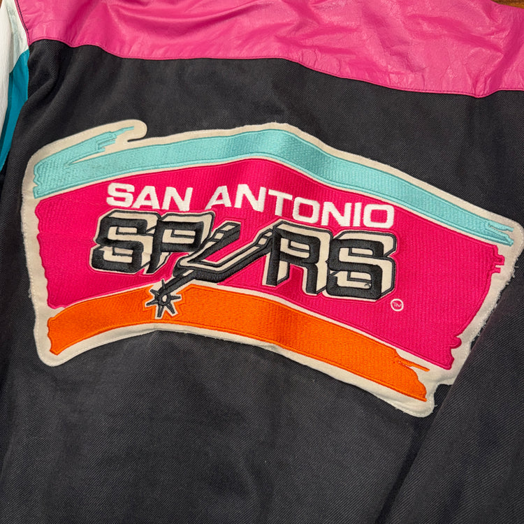 Jeff Hamilton San Antonio Spurs Fiesta Jacket Sz L