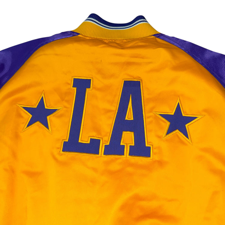 Nike 00's Los Angeles Lakers Satin Jacket Sz M