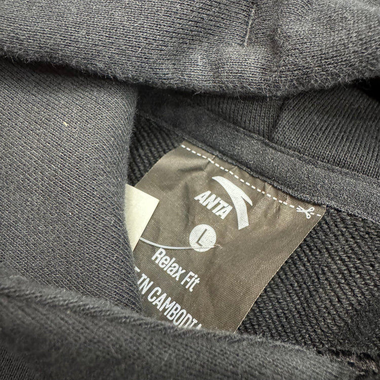 Anta Kai Hoodie Black Sz L
