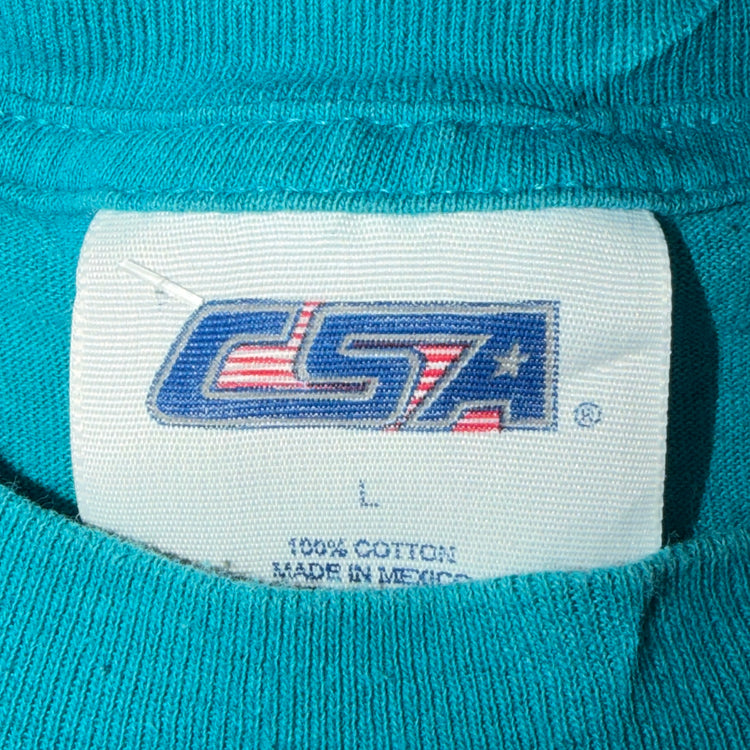 CSA 90’s Charlotte Hornets Anthony Mason Tee Sz L