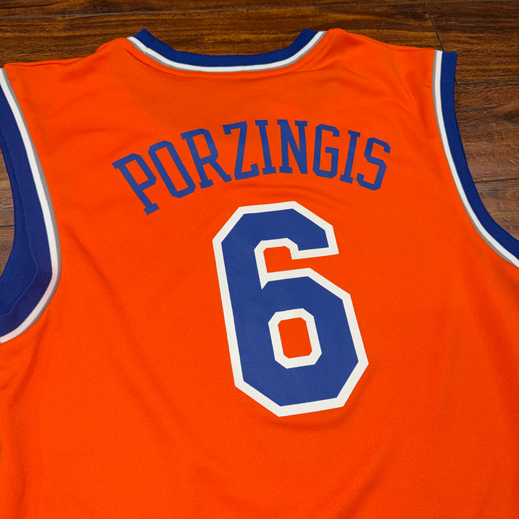 Adidas New York Knicks Kristaps Porzingis Jersey Sz S