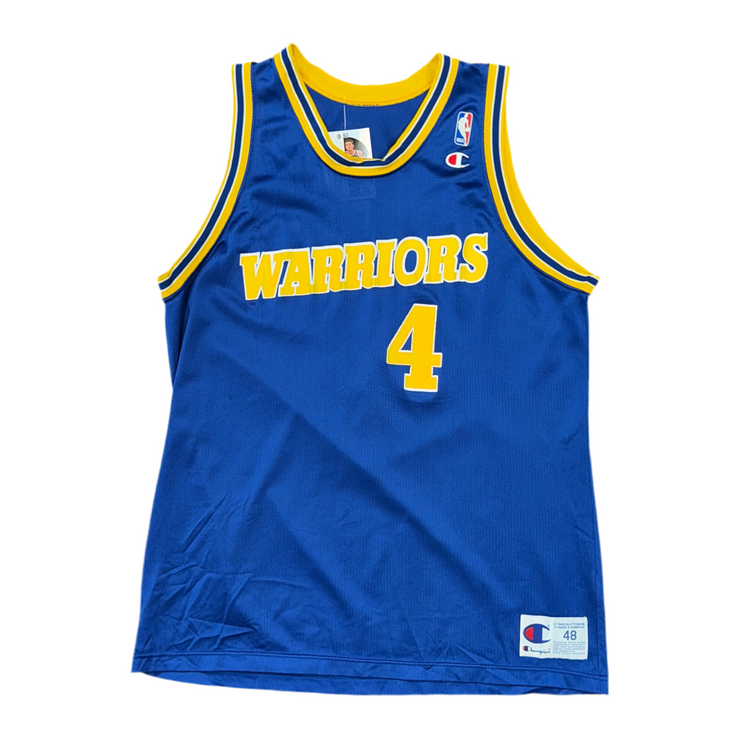 Champion Golden State Warriors Chris Weber Jersey Sz XL
