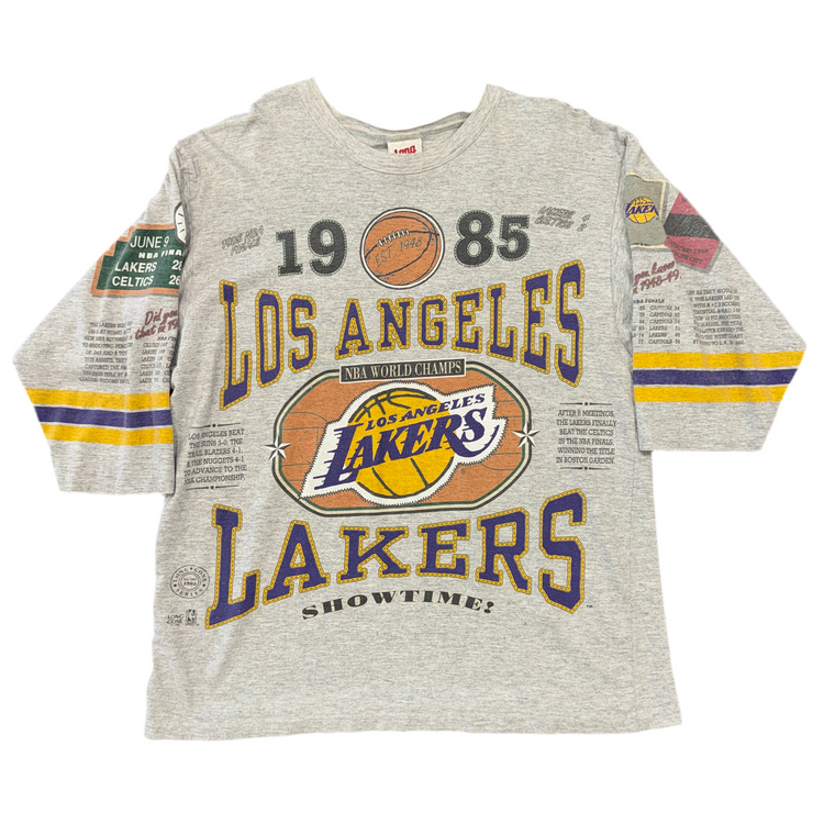 80’s Los Angeles Lakers AOP Tee Sz L