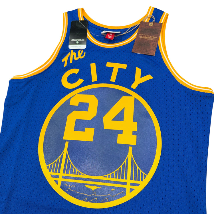 NWT Mitchell & Ness Golden State Away Rick Barry Jersey Sz S