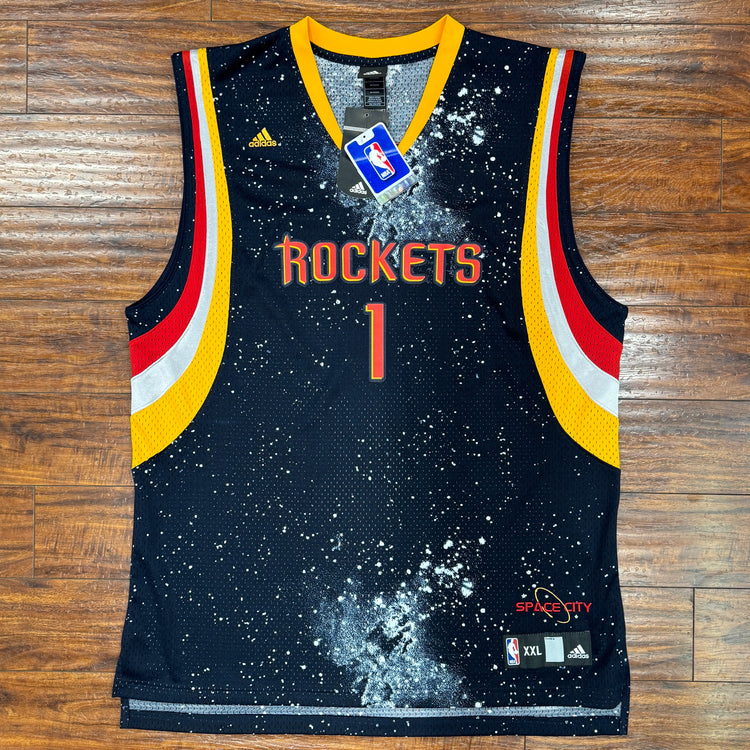 Adidas NWT Houston Rockets T-Mac Space Jersey Sz 2X
