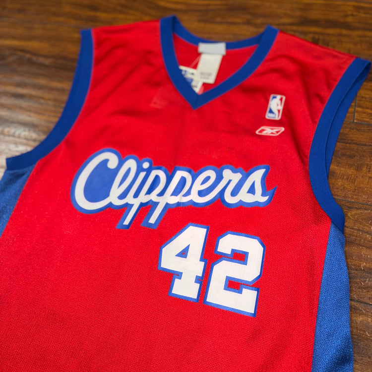 Reebok Los Angeles Clippers Elton Brand Jersey Sz M