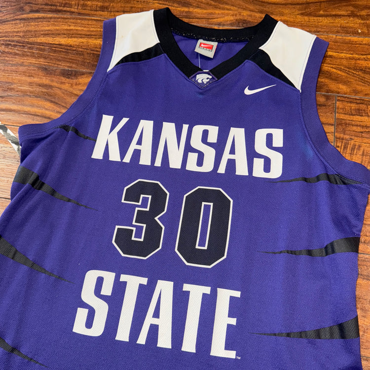 Nike Michael Beasley Kansas Beasley Jersey Sz L