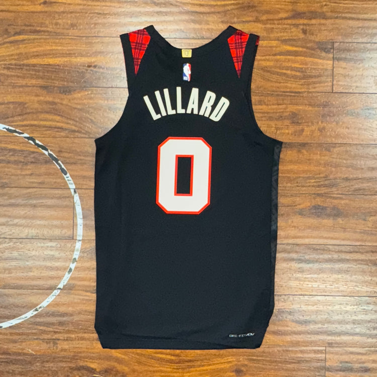 NWT Nike Authentic Rip City Portland Trail Blazers Damian Lillard Jersey Multiple Sizes