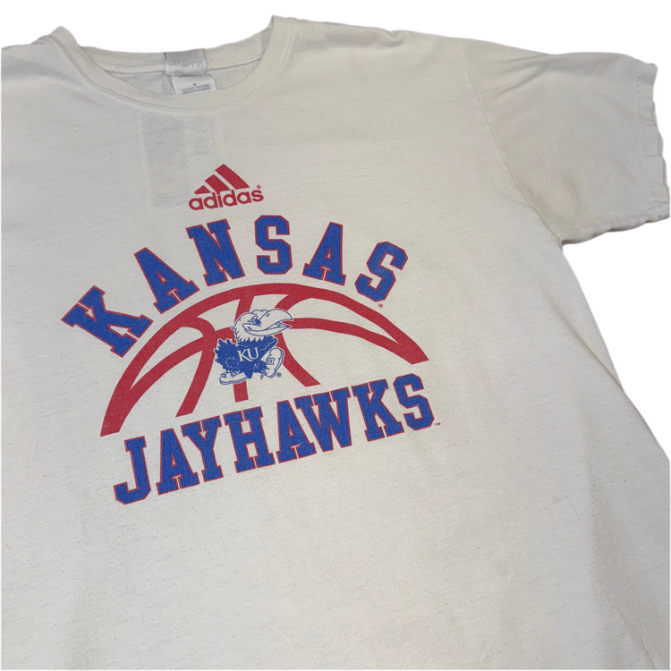Adidas Kansas Jayhawks Tee Sz M