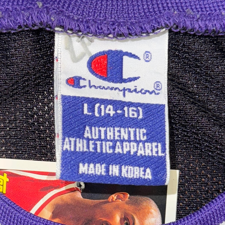Champion Sacramento Kings Chris Webber Jersey Sz YL