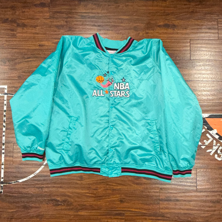 Mitchell & Ness 1996 NBA All Star San Antonio Jacket Sz 5X