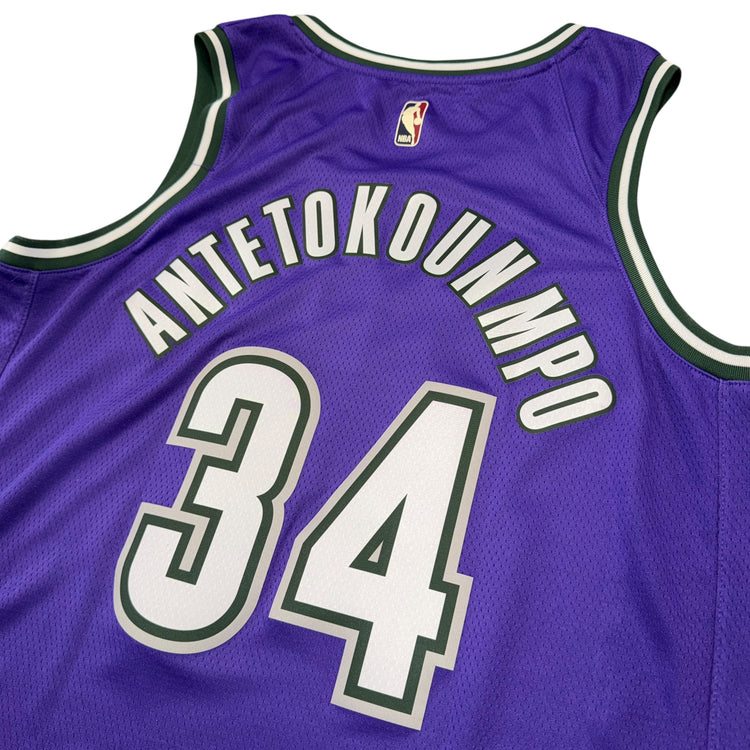 Nike Swingman Classic Milwaukee Bucks Giannis Antetokounmpo Sz XL