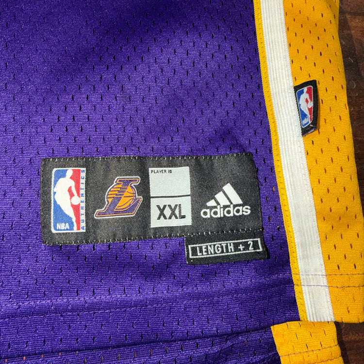 Adidas Los Angeles Lakers Kobe Bryant Away Jersey Sz 2X