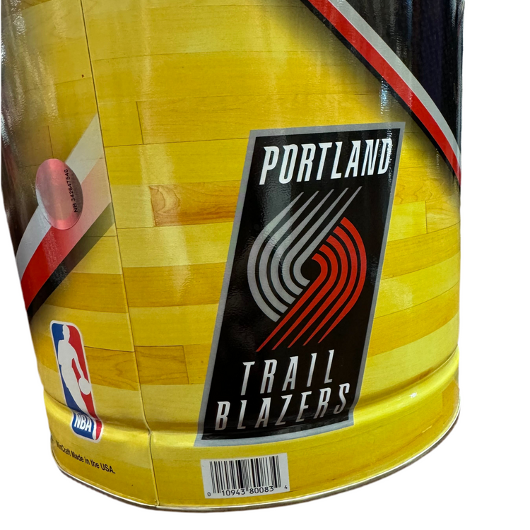 2008 Blazers Garbage Can