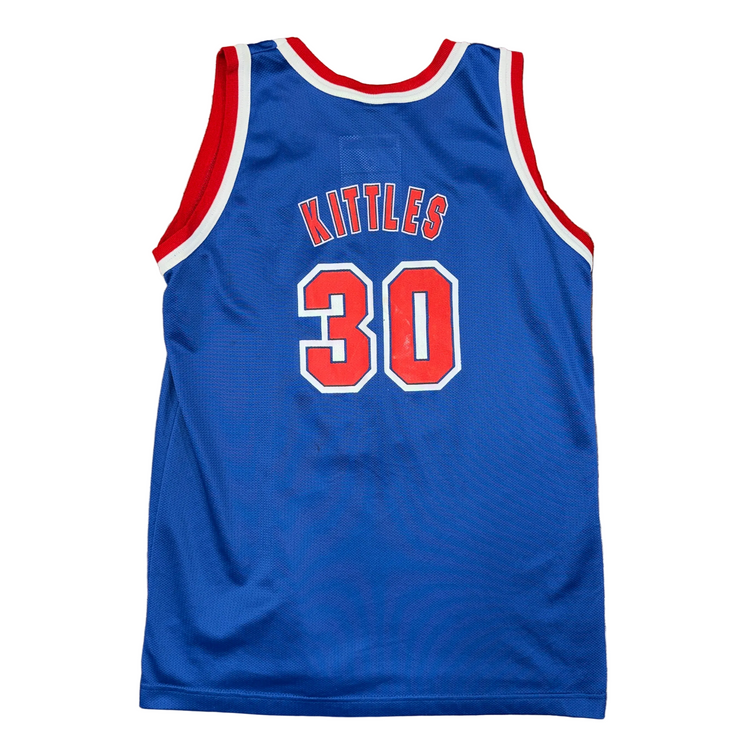 Champion New Jersey Nets Kerry Kittles Jersey Sz YXL
