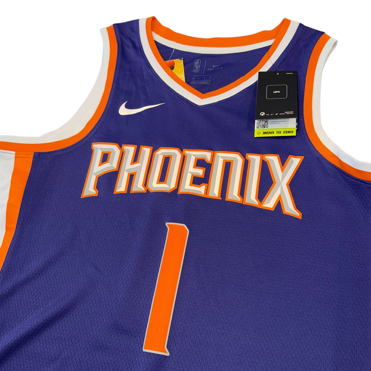 NWT Nike Swingman Phoenix Suns Icon Devin Booker Jersey Sz L