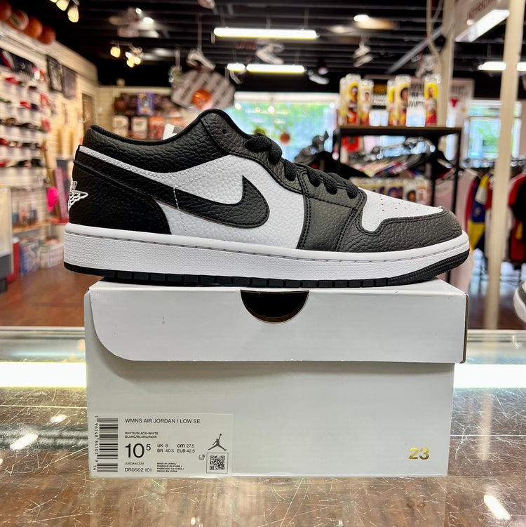 W Jordan 1 Low SE Homage White Black Women’s 10.5