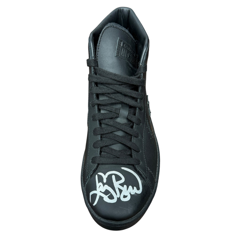 PSA Signed Framed Larry Bird Converse Pro Leather Mid Deadstock