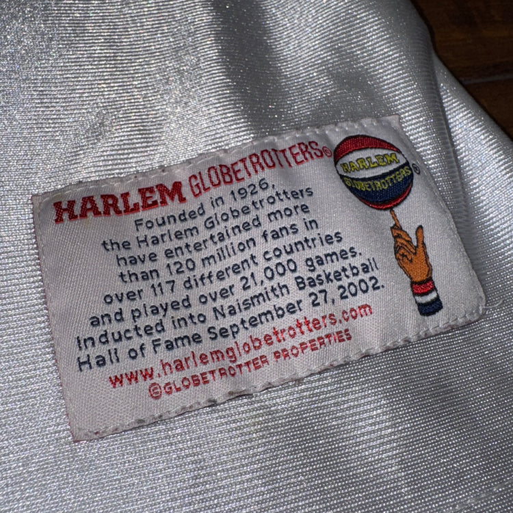 Harlem Globetrotters HOF Jersey Sz L