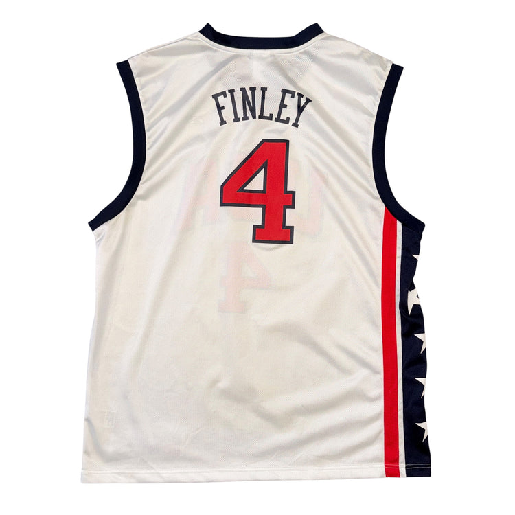 Reebok ‘04 USA Basketball Micheal Finley Jersey Sz XL