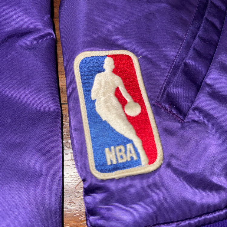 Starter Los Angeles Lakers Satin Jacket Sz S
