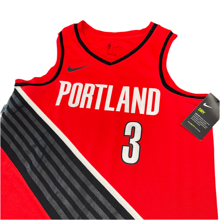 NWT Nike Portland Trail Blazers CJ McCollum Jersey Sz M
