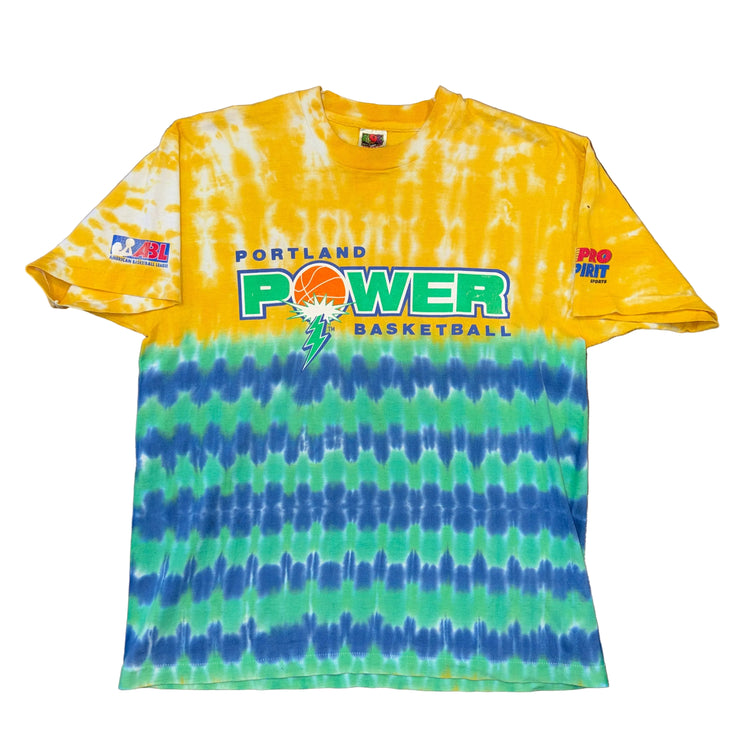 Portland Power Tye-Dye Tee Sz XL