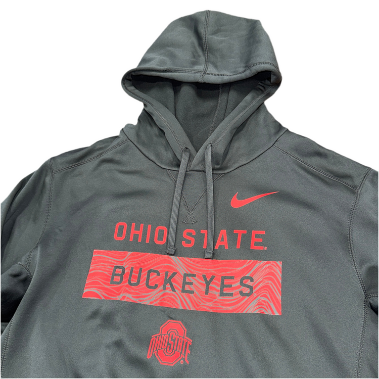 Nike Ohio State Buckeye Hoodie Sz L