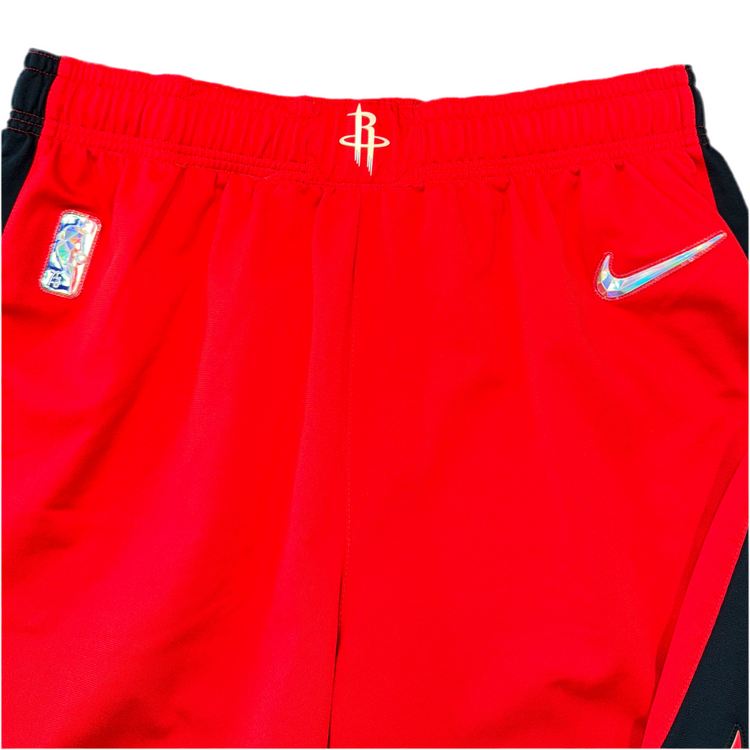 Team-Issued Nike 75th Anniversary Houston Rockets Shorts Sz XL+1 Length