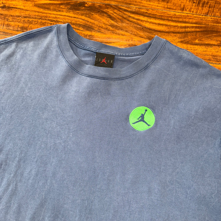 Jordan Heavyweight Navy Tee Sz L