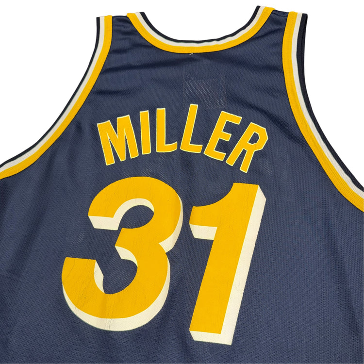 Champion 90s Indiana Pacers Reggie Miller Jersey Sz XL