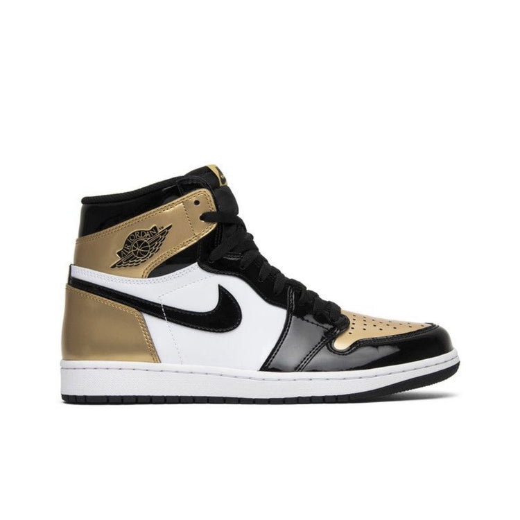 Jordan 1 Retro High NRG Patent Gold Toe Deadstock