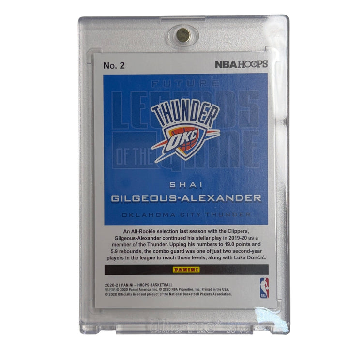 NBA Hoops Future Legends Of the game 2020 Panini 4/10 Shai Card