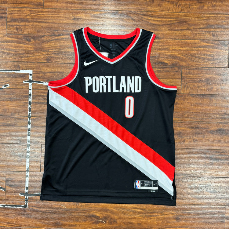 Nike Portland Trail Blazers Damian Lillard Jersey Sz XL