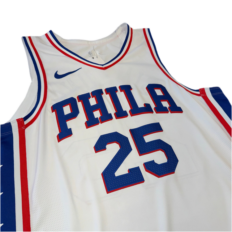 Nike Authentic Philadelphia 76ers Ben Simmons Jersey Sz L