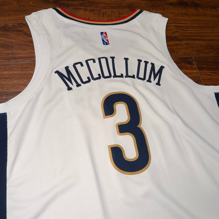 NWT New Orleans Pelicans CJ McCollum Jersey Sz XL