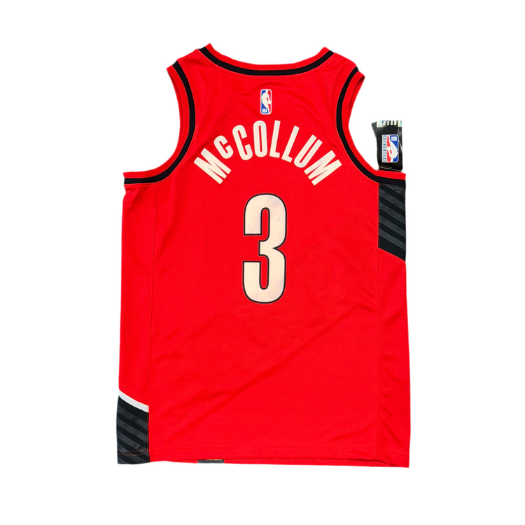 NWT Nike Portland Trail Blazers CJ McCollum Jersey Sz M
