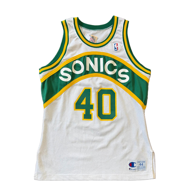 Champion Rare Authentic 1989-90 Shawn Kemp Jersey Sz L