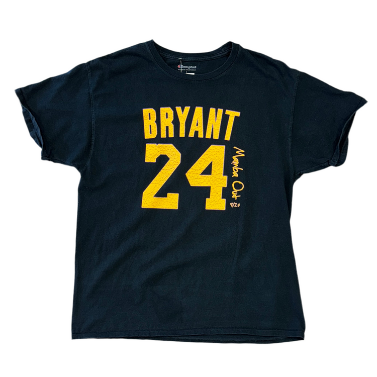 Champion Lakers Kobe Bryant Mamba Out Tee Sz L